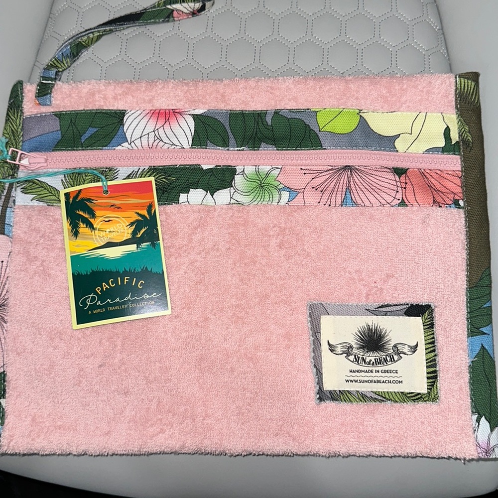 SUN OF A BEACH -  ZIP POUCH